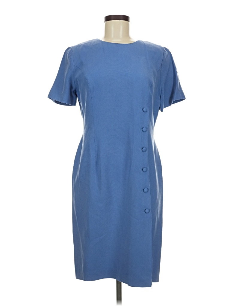 Pre-owned Talbots Casual Dress In Blue