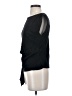 Olivia Grey Black Sleeveless Blouse Size S - photo 5
