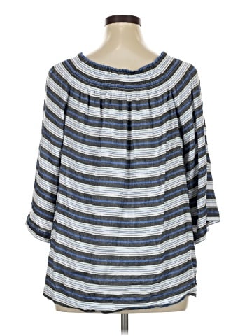 J.Jill 3/4 Sleeve Blouse (view 2)