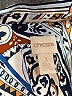 Chico's 100% Cotton Paisley Blue 3/4 Sleeve Button-Down Shirt Size XL - photo 7