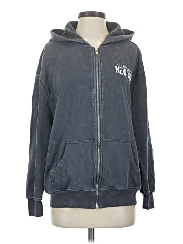 Charlotte Russe Zip Up Hoodie (view 1)