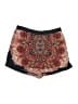 Topshop Paisley Red Shorts Size 6 - photo 1