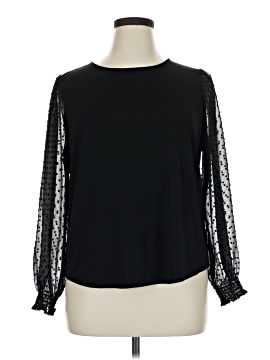 Adrianna Papell Long Sleeve T-Shirt (view 1)