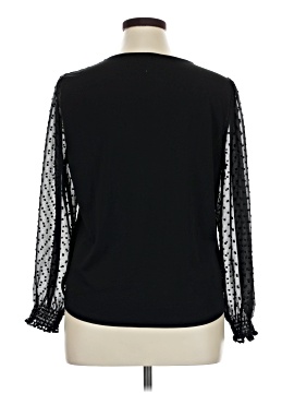 Adrianna Papell Long Sleeve T-Shirt (view 2)
