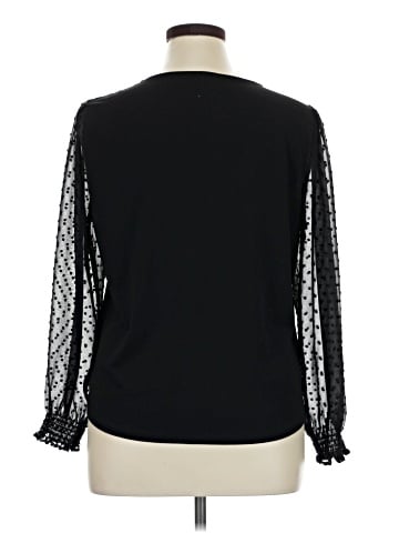 Adrianna Papell Long Sleeve T-Shirt (view 2)
