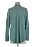 Green Envelope Teal Long Sleeve Blouse Size M - photo 2