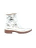 FitFlop Animal Print Silver Ankle Boots Size 7 - photo 1