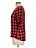 Ezra 100% Rayon Red 3/4 Sleeve Blouse Size L - photo 5