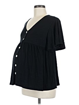 Asos Design Short Sleeve Blouse