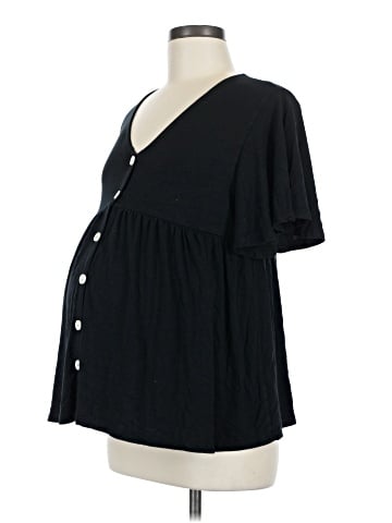 ASOS Design Short Sleeve Blouse (view 1)