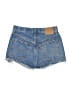 Levi's 100% Cotton Blue Denim Shorts Size 26 waist - photo 2