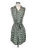 No Boundaries 100% Polyester Paisley Gray Casual Dress Size 3 - 5 - photo 1