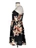 Xhilaration 100% Polyester Floral Black Casual Dress Size S - photo 5