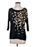 Thalia Sodi Black 3/4 Sleeve Top Size S - photo 1
