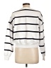 Athleta Stripes White Pullover Sweater Size L - photo 2