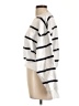 Athleta Stripes White Pullover Sweater Size L - photo 5