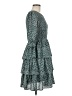 Unbranded 100% Polyester Green Casual Dress Size M - photo 4