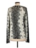 ECI Silver Long Sleeve Blouse Size XL - photo 2