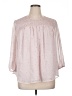 Evri 100% Polyester Pink 3/4 Sleeve Blouse Size 1X - photo 1