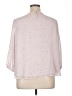 Evri 100% Polyester Pink 3/4 Sleeve Blouse Size 1X - photo 2
