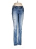 White House Black Market Hearts Blue Jeans Size 6 - photo 1