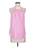 Ann Taylor 100% Polyester Pink Sleeveless Blouse Size S - photo 1