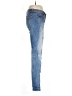 White House Black Market Hearts Blue Jeans Size 6 - photo 4