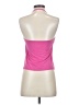 By Anthropologie 100% Polyester Pink Halter Top Size S - photo 2