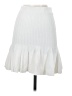 Zara Solid White Formal Skirt Size S - photo 2
