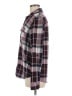 Eden & Olivia Plaid Burgundy Long Sleeve Blouse Size M - photo 5