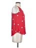 Ann Taylor LOFT 100% Polyester Red Sleeveless Blouse Size XS (petite) - photo 4