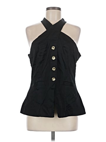 Cato Sleeveless Button-Down Shirt (view 1)