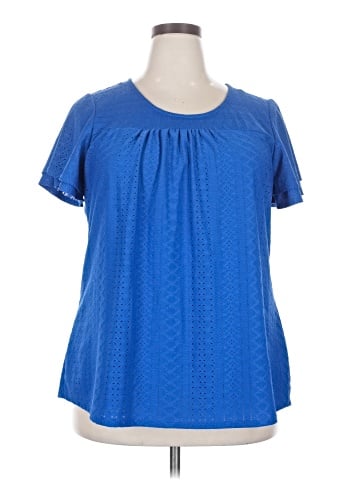 Kim Rogers Short Sleeve Blouse (view 1)