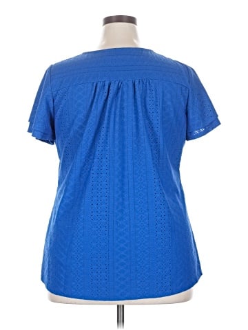 Kim Rogers Short Sleeve Blouse (view 2)