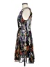 Catherine Malandrino 100% Polyester Print Gray Cocktail Dress Size 6 - photo 5