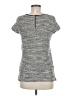 Ann Taylor LOFT Silver Short Sleeve Top Size M - photo 2