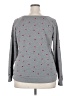 Torrid Hearts Gray Pullover Sweater Size 2X Plus (2) - photo 2