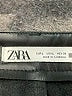 Zara Black Faux Leather Pants Size L - photo 7