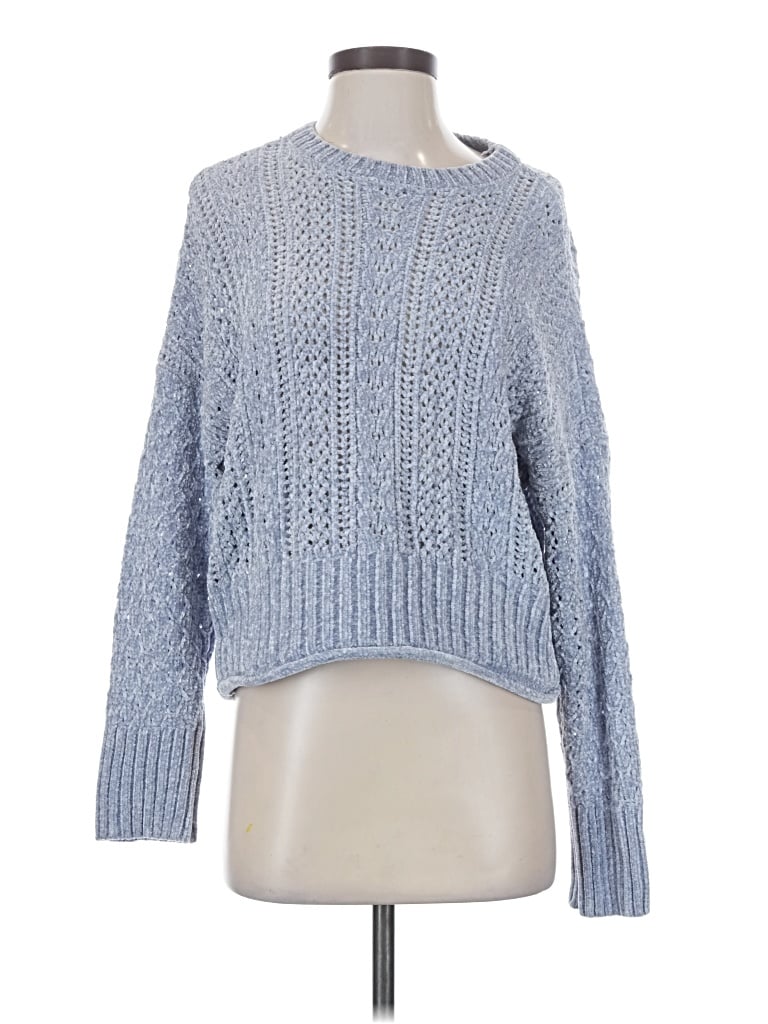 Pre-owned Altar'd State Pullover Sweater In Blue