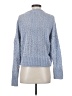 Altar'd State 100% Polyester Solid Blue Pullover Sweater Size S - photo 2