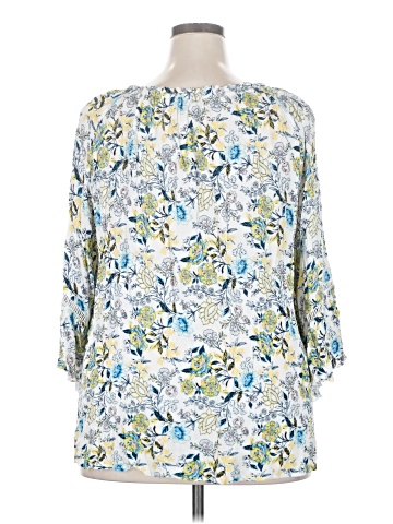 New Directions 3/4 Sleeve Blouse (view 2)