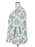 New Directions Blue 3/4 Sleeve Blouse Size 2X - photo 5