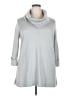 JM Collection Silver Turtleneck Sweater Size 2X - photo 1