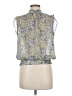 Maison d' Amelie 100% Polyester Blue Sleeveless Blouse Size M - photo 2