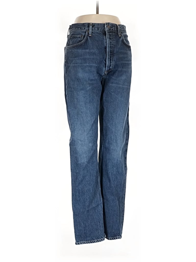 Pre-owned Agolde Jeans In Blue