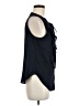 Ann Taylor 100% Polyester Black Sleeveless Blouse Size M - photo 4