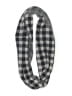 Express Checkered-gingham Black Scarf One size - photo 1