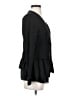 Patrizia Luca Solid Black Jacket Size S - photo 4