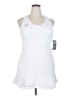 Asics 100% Polyester White Active Tank Size 2XL - photo 1
