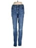 7 For All Mankind Hearts Blue Jeans Size 26 waist - photo 1